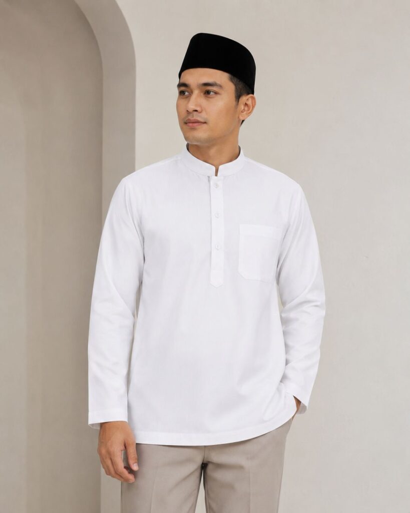 baju koko umroh premium