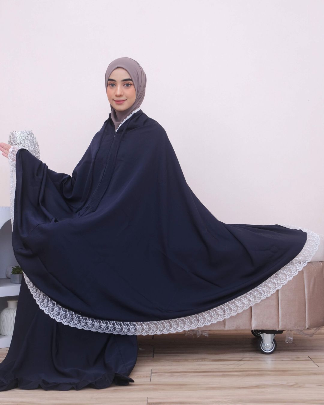 mukena travel konveksi umroh